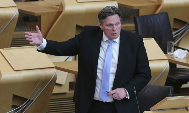Stephen Kerr could quit Holyrood if he is successful in returning to Westminster. Image: PA.