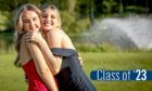 Perth High prom - Antonia Skala and Rachel Shand