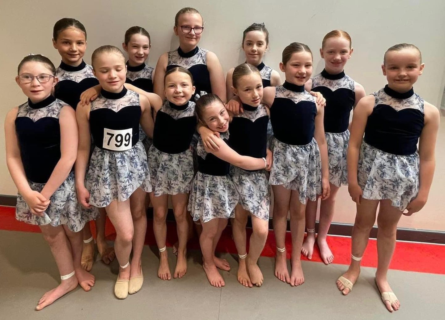 The junior lyrical team.