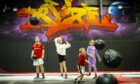 Children playing dodgeball at Ryze