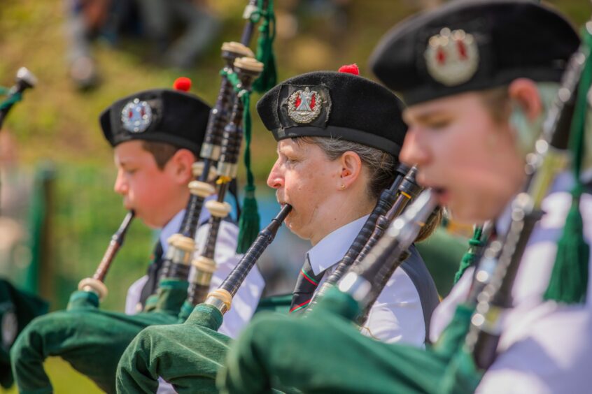 City of St Andrews Pipe Band.