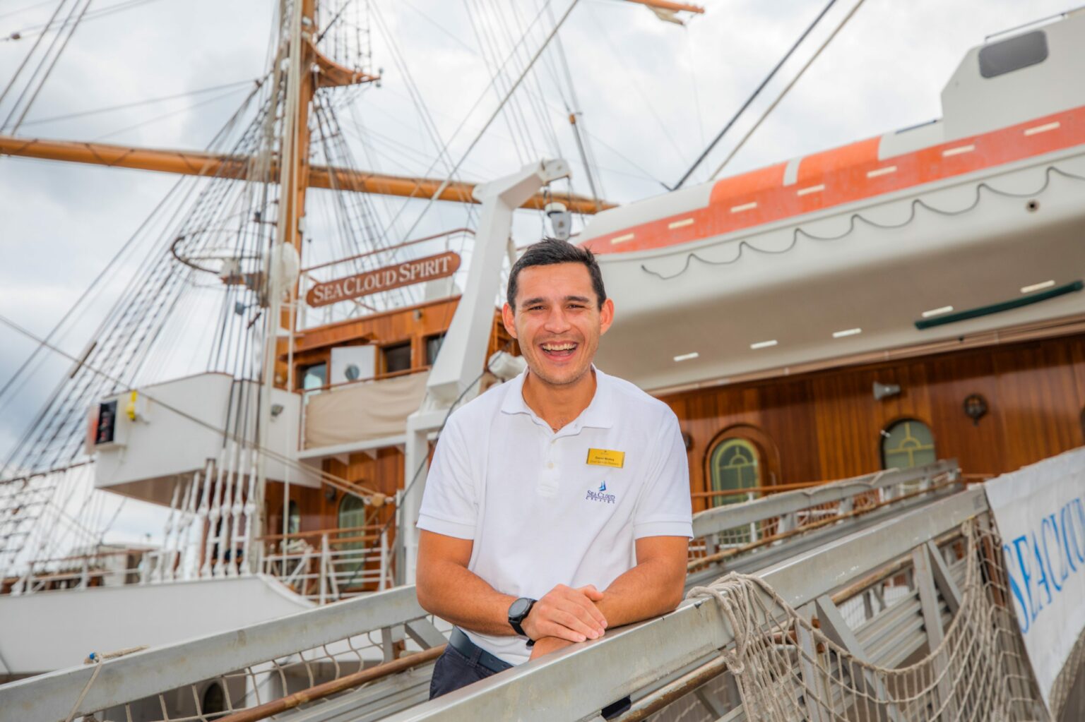 Pictures of £78m cruise ship Sea Cloud Spirit docking in Dundee