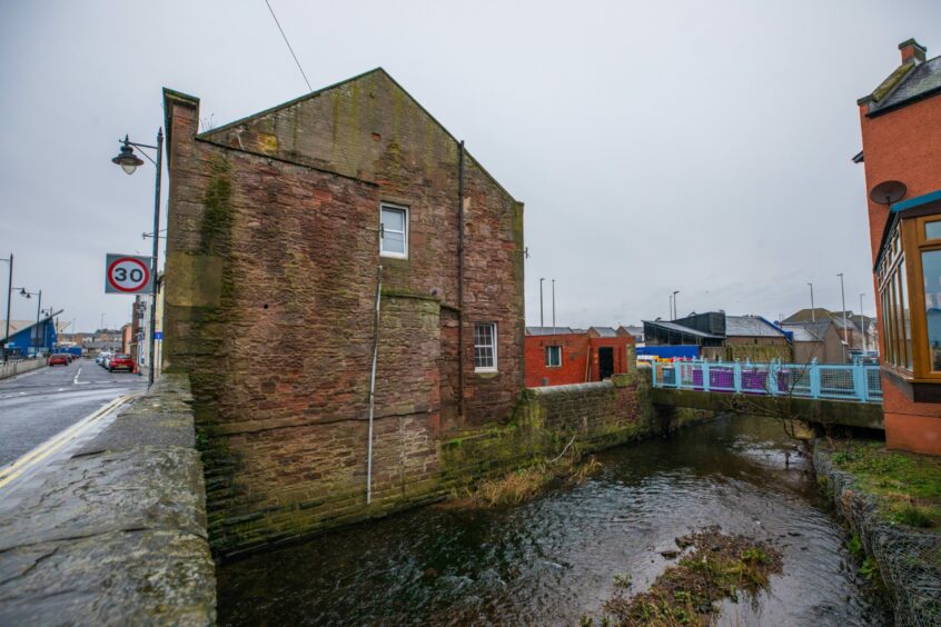 Former Smugglers Tavern in Arbroath.