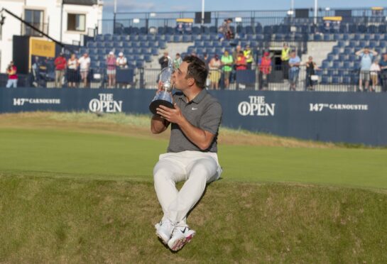 Italy's Francesco Molinari was the winner of the last Open Championship at Carnoustie in 2018. Image: SNS Group