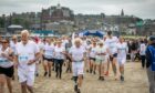 St Andrews looked splendid as the Chariots of Fire Beach Race got under way. Image: Steve Brown/DC Thomson.