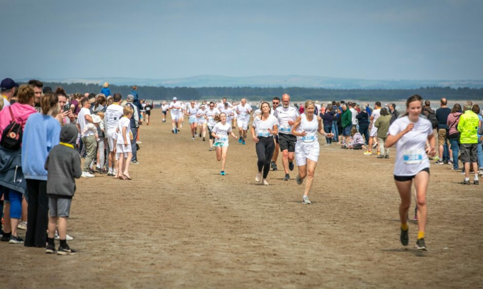 St Andrews beach race