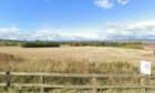 The site has views of the Vale of Strathmore and Angus glens. Image: Scotia Homes