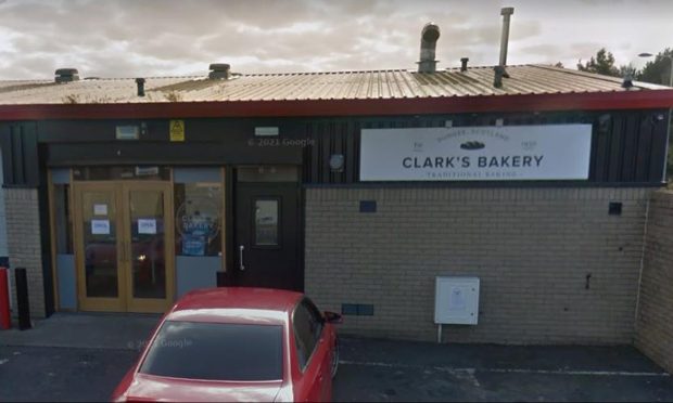 Clark's Bakery on Scott Way in Dundee.