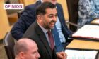 Humza Yousaf may be approaching the summer break with a sense of relief. Image: Jane Barlow/PA Wire.