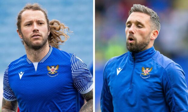 Stevie May and Nicky Clark were a potent partnership for St Johnstone last season.