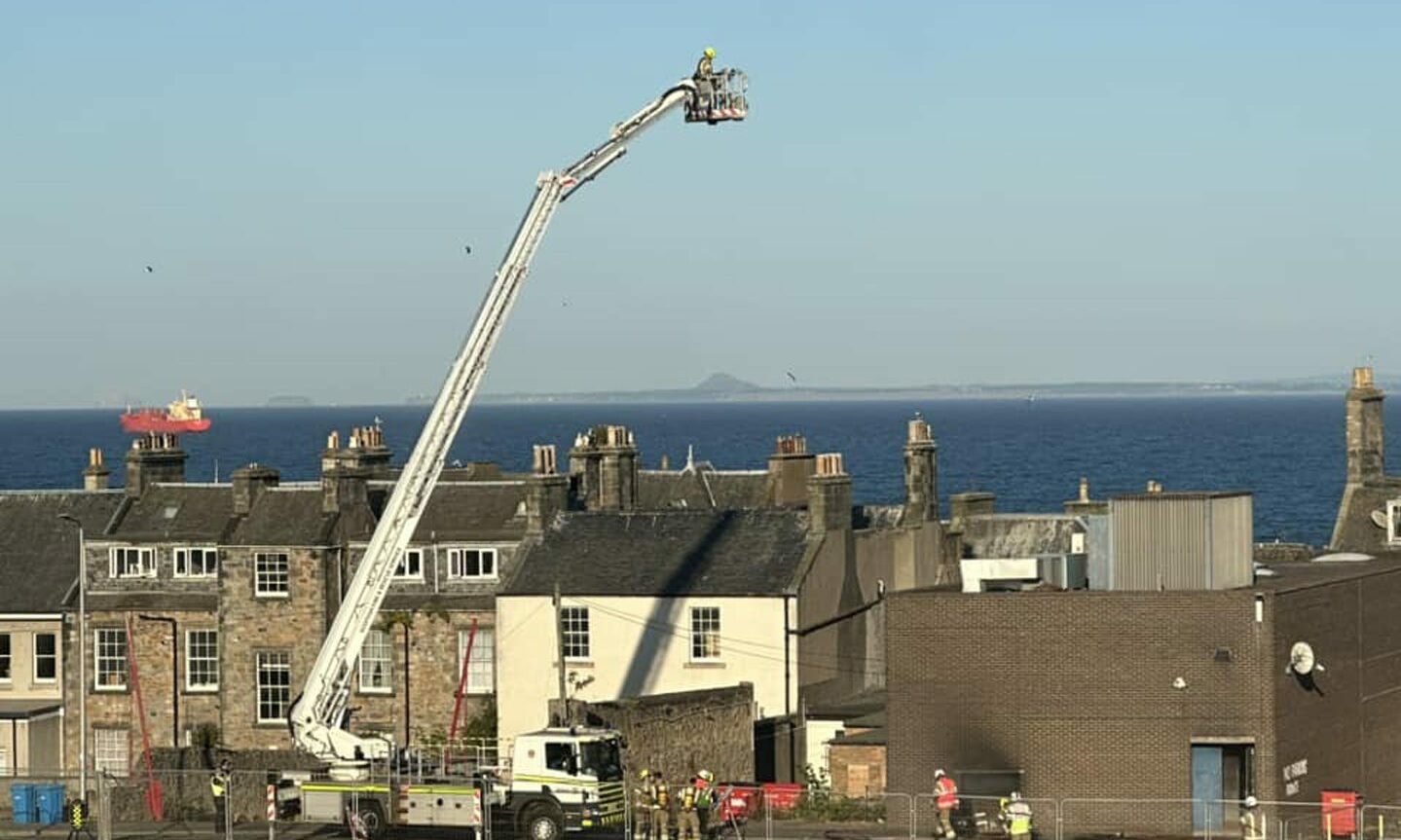 Kirkcaldy WH Smith fire being treated as deliberate