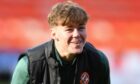 Rory MacLeod is all smiles ahead of a Dundee United fixture