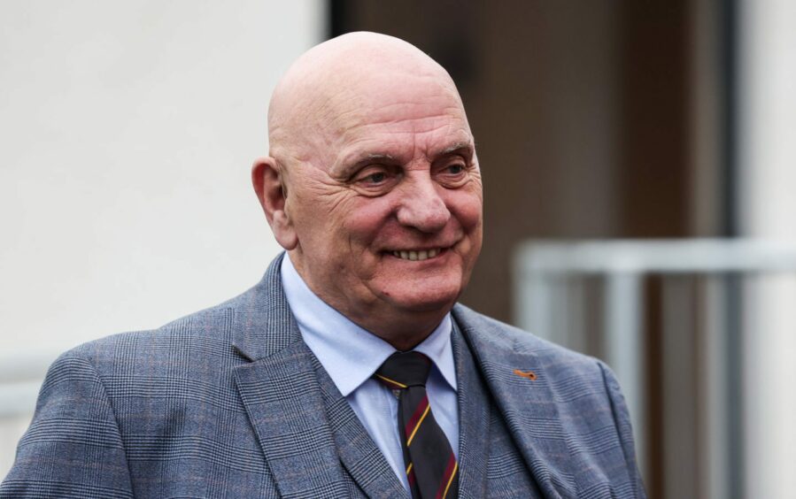 Dick Campbell, the Arbroath manager