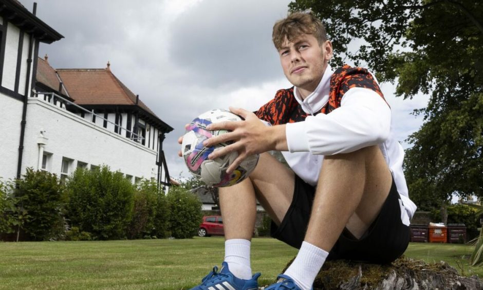 Dundee United defender Ollie Denham looks ahead to the visit of Partick Thistle