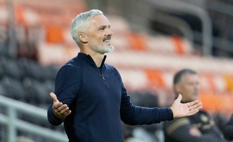 Dundee United manager Jim Goodwin