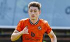 Declan Glass starring for Dundee United FC