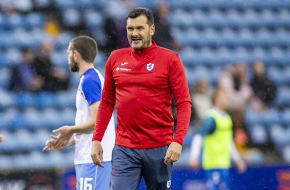 Raith Rovers manager Ian Murray was delighted with the win. Image: SNS.