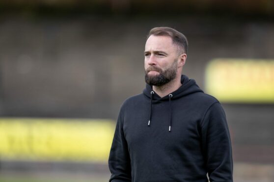 Dunfermline manager James McPake. Image: Craig Brown/DAFC.