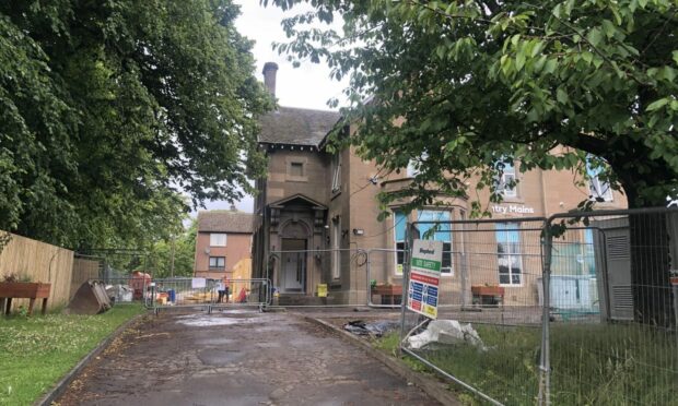 The nursery building is currently being upgraded. Image: Poppy Watson/DC Thomson