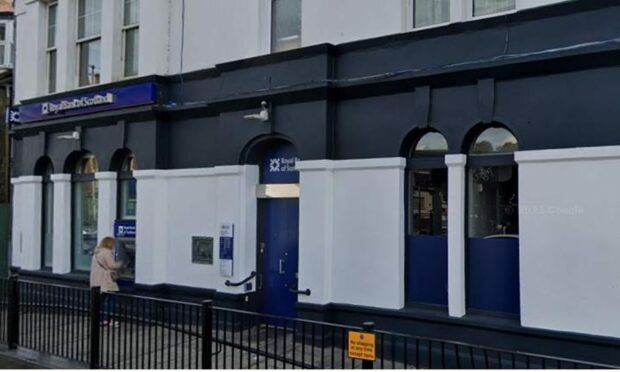 The Broughty Ferry RBS branch is to close later this year. Image: Google Maps.