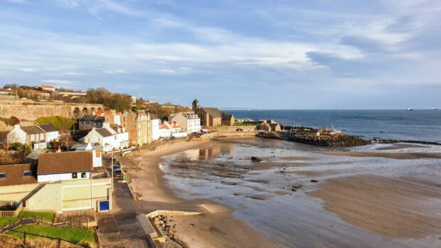 coastline in Fife, UK features beautiful stretches of beach, charming villages peppered with proudly family-run businesses