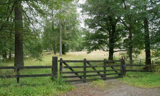 The new car park will be in a field beside the Glen Doll ranger base. Image: Bell Ingram Design