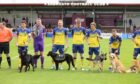 Arbroath were joined by guide dogs at their latest match.