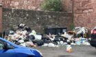 Arbroath residents feared the rubbish would attract rats. Image: Emma Mooney