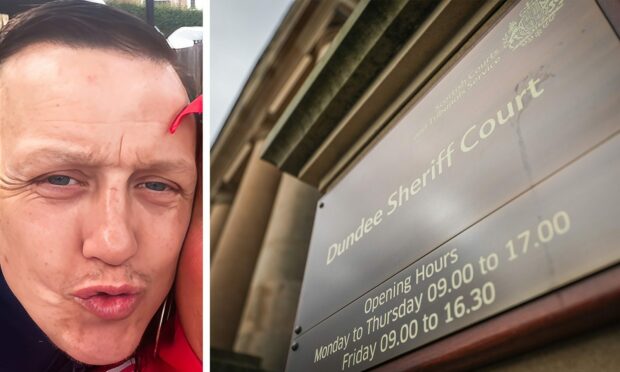 Graeme Cosgrove admitted the breach at Dundee Sheriff Court. Image: Facebook.