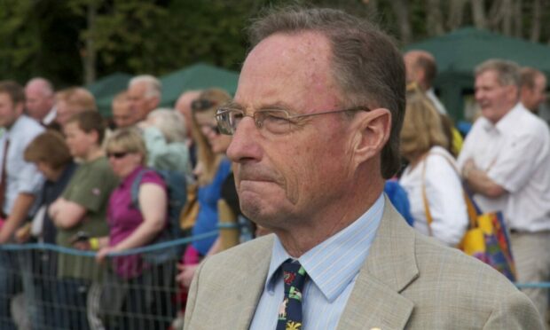 John Dykes pictured at the Grantown Show in 2012