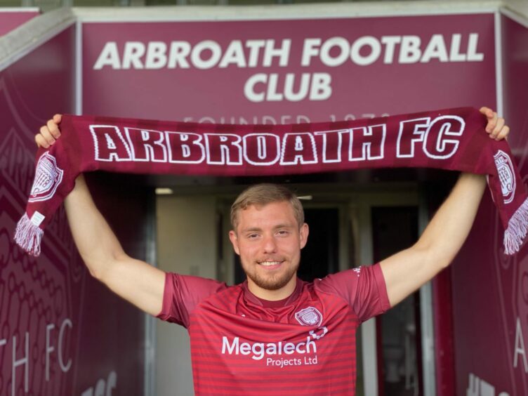 Jess Norrie at Arbroath FC.