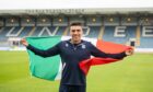 Dundee striker Diego Pineda is a former Mexico youth international. Image: Kim Cessford/DCT