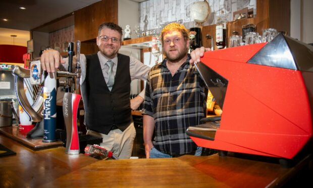 The Glass Bucket owners, Craig  Ormond-Campbell and Fraser Marr.  Image: Kim Cessford / DC Thomson