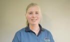 Katrin Lewis is part of the new 'green' team at the Angus vets.