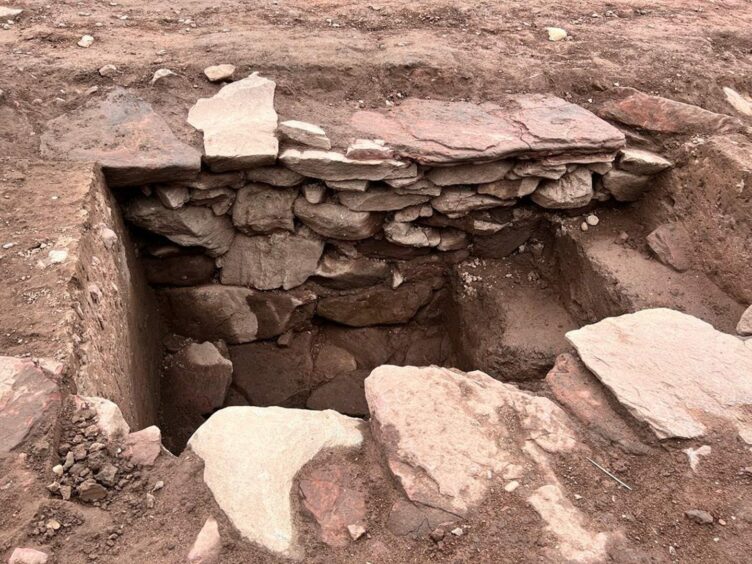 Iron Age soutterain, or cellar, at Meigle