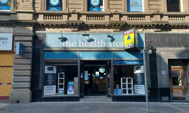 The Health Store in Dundee city centre