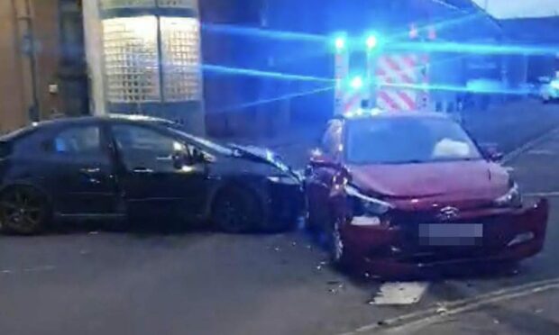 The crash involved two cars. Image: Supplied