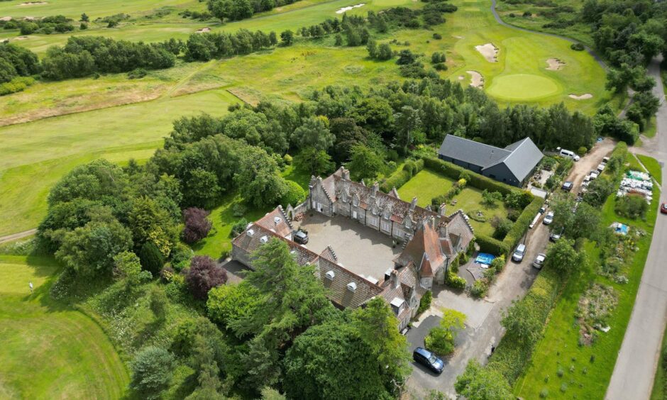 Mount Melville House is surrounded by the Duke's Course