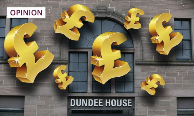 Steve wants a fairer wage for councillors - if they stand up for Dundonians. Image: DC Thomson