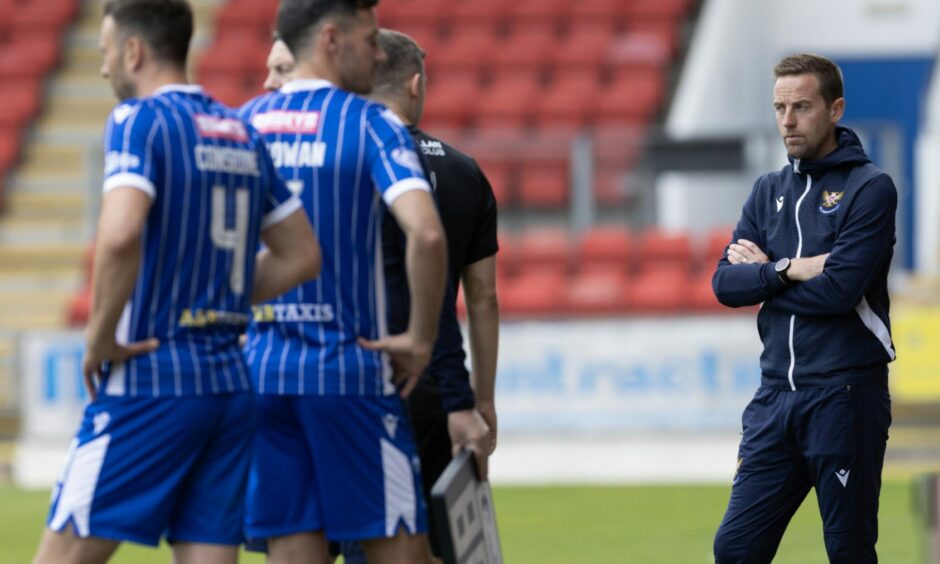 Steven MacLean and his St Johnstone players had a chastening afternoon against Stirling Albion.
