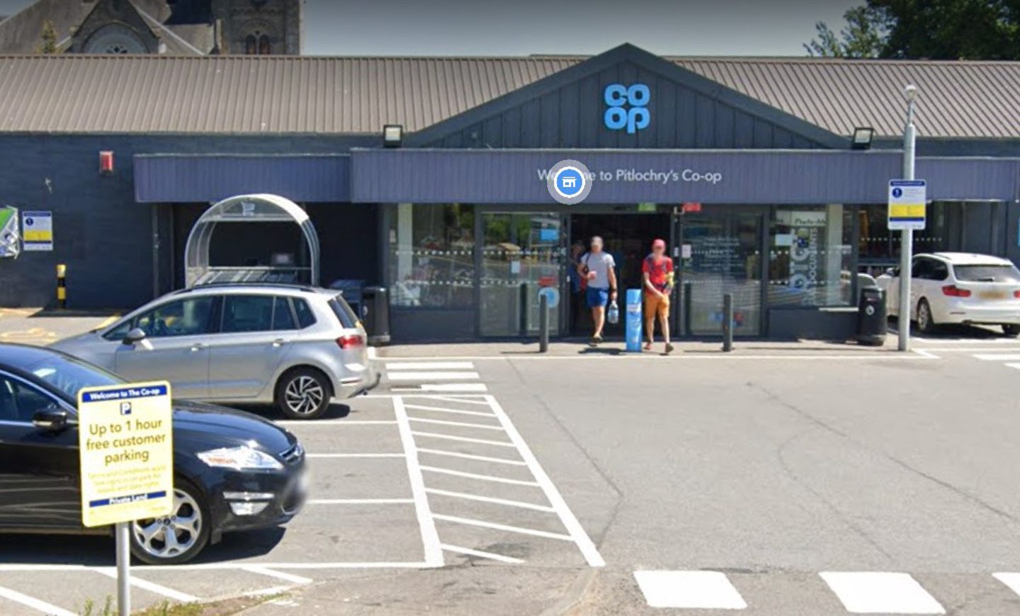 The Co-op in Pitlochry.