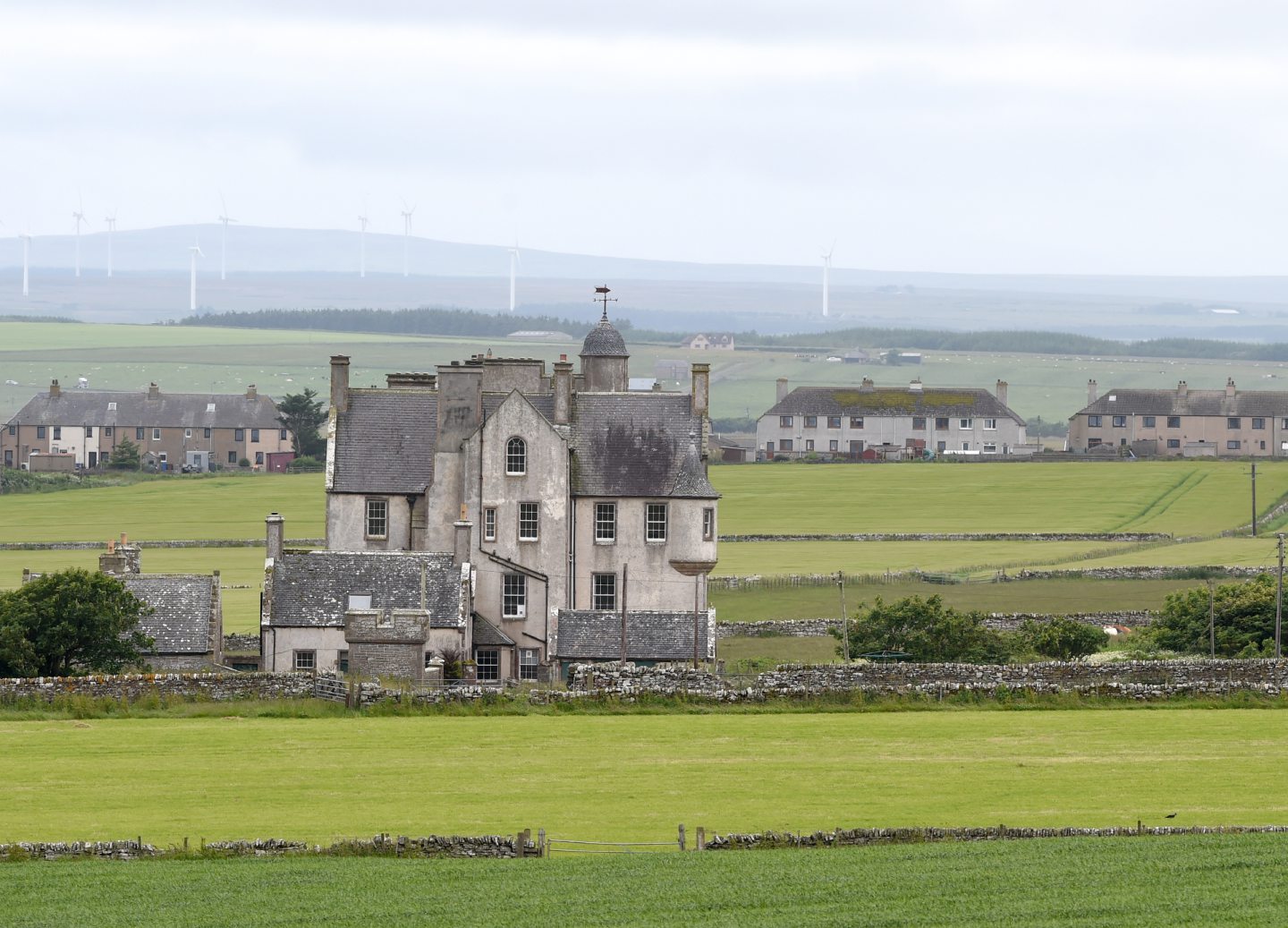 Keiss Castle where a woman's body was found.