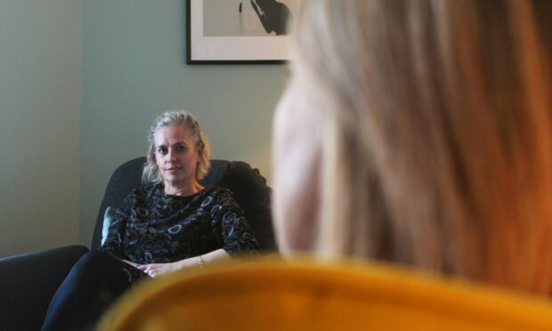 Lisa Paxman, specialist occupational therapist inside the practice. Image: The Invertay Practice.