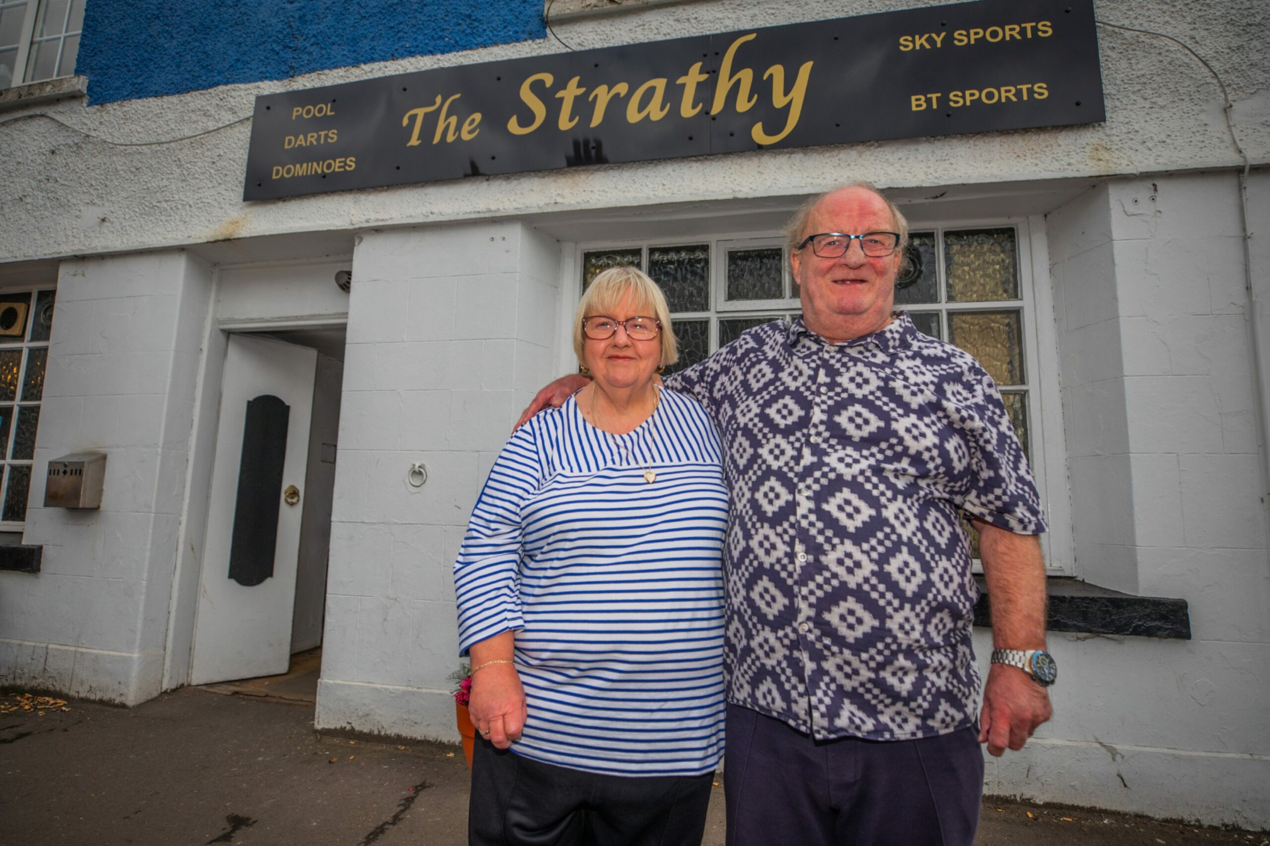 The Strathmore Bar, Bridgend. Image: Steve MacDougall/DC Thomson.