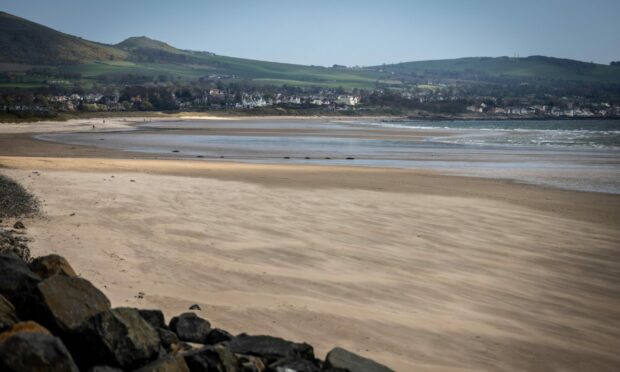 Leven beach. Image: Steve Brown/DC Thomson