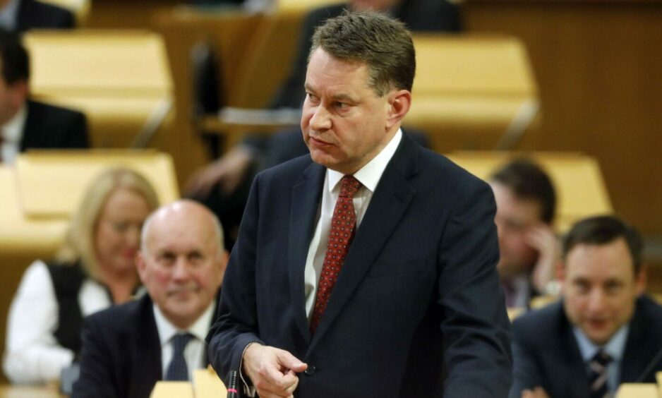 Murdo Fraser in the Scottish parliament