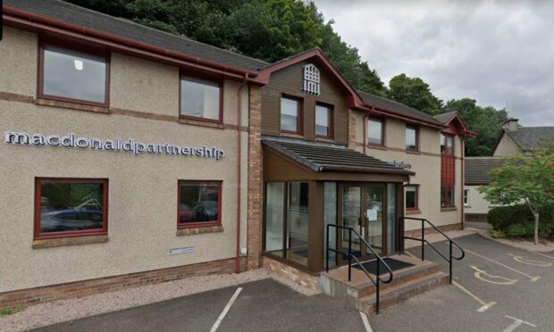 One of the MacDonald Partnership buildings in Inverness. Image: Google Maps