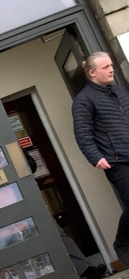 Angus dealer Toby Bishop at an earlier court hearing. 