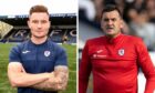 Ian Murray was 'delighted' to seal the return of Euan Murray to Stark's Park. Images: Raith Rovers/Tony Fimister and SNS.