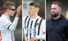 Dunfermline manager James McPake praised youngsters Andrew Tod and Taylor Sutherland. Images: Craig Brown.